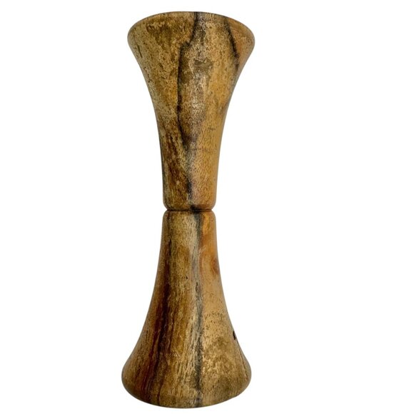 Vintage Creative Playthings Wooden Baby Rattle 5 inch Long Natural Wood Finish - Picture 3 of 6